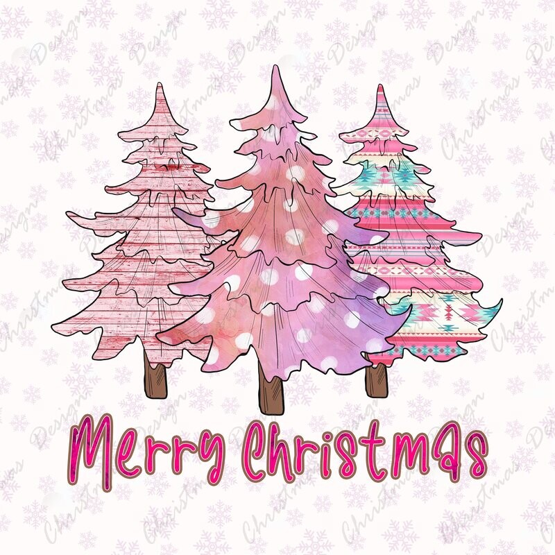 Merry Christmas  Christmas DTF Transfers Ready To Press