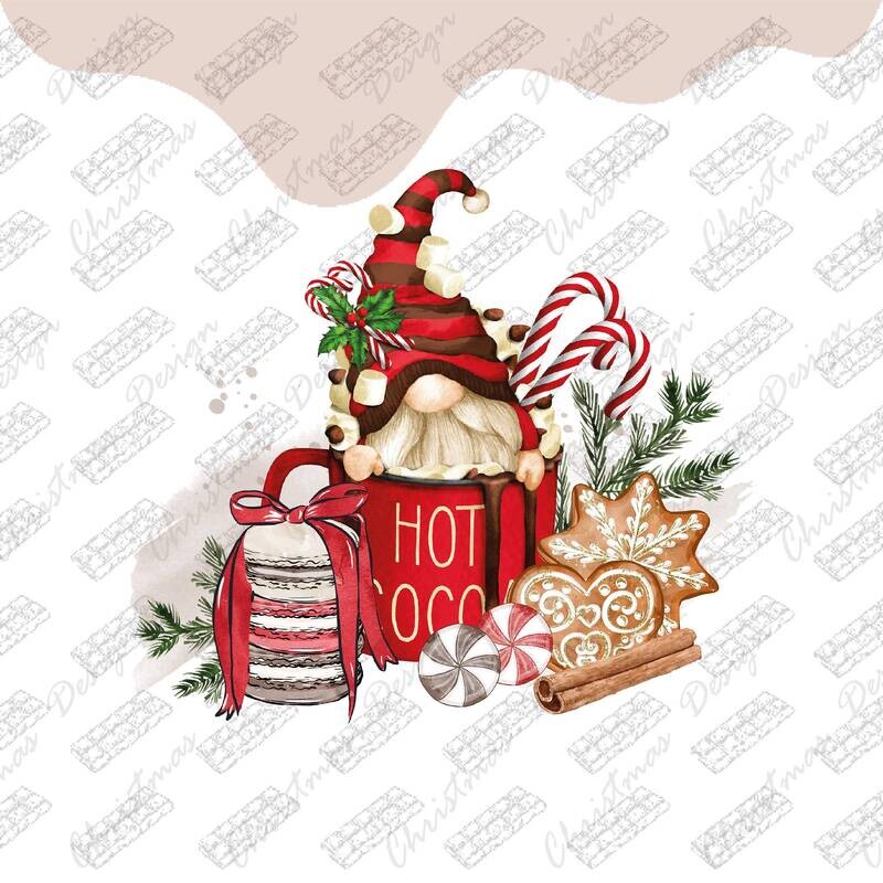 Gingerbread Cookies DTF Transfer Ready To Press