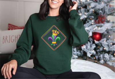 Unisex Mardi Gras Sweatshirt