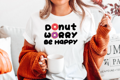 Donut Worry Be Happy Shirt