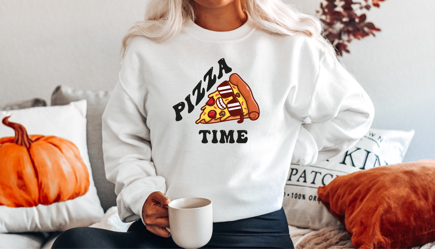 Unisex Pizza Sweatshirt
