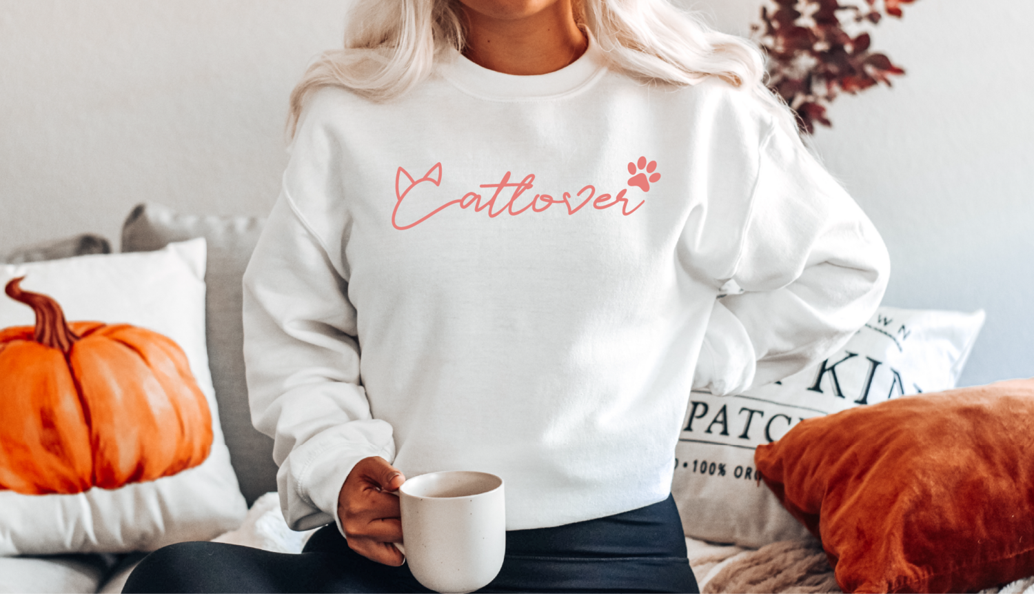 Unisex Cat Lover Sweatshirt