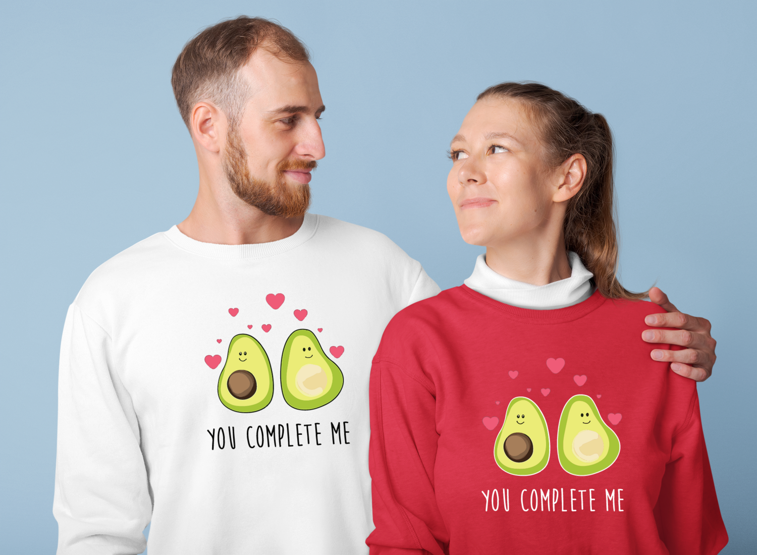 Valentines Day Avocado Sweatshirt