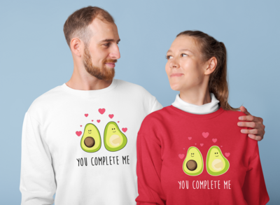 Valentines Day Avocado Sweatshirt