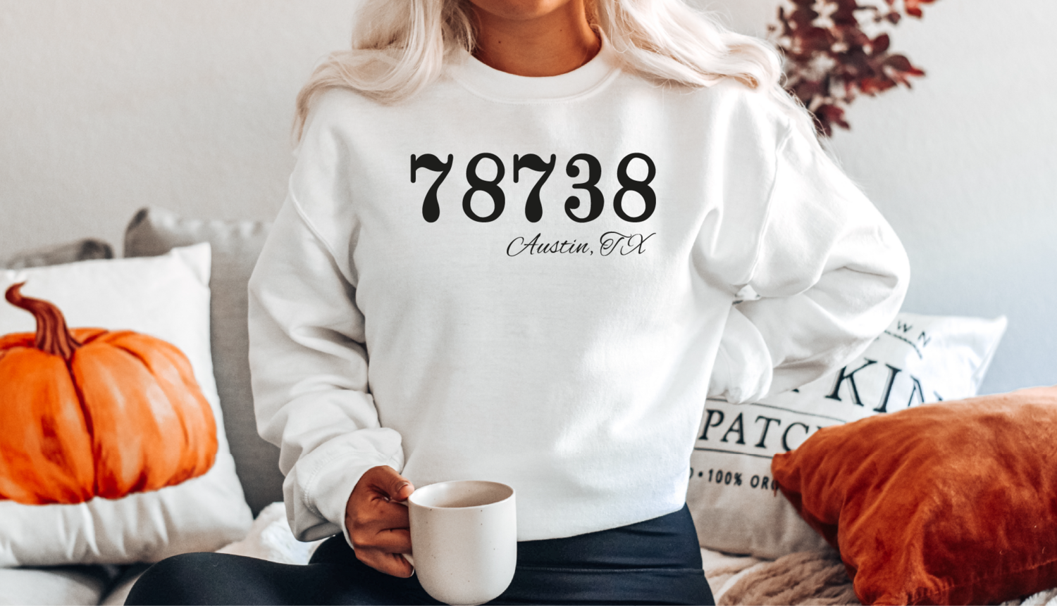 Home Sweet Home Zip Code Sweatshirt