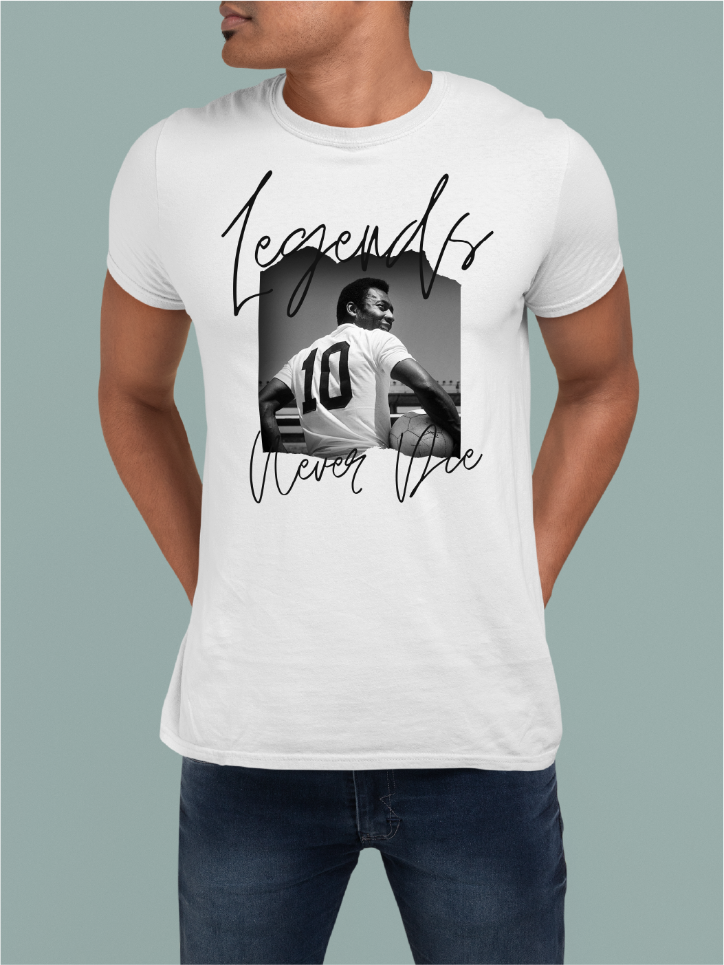 Pele Legends Never Die Shirt