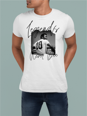 Pele Legends Never Die Shirt