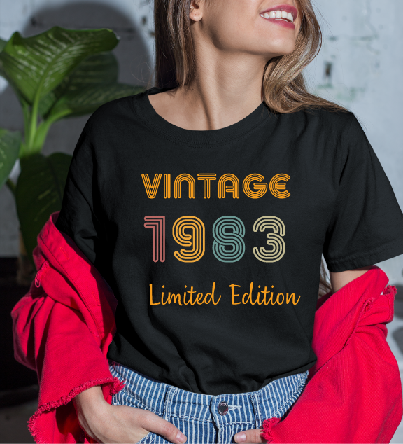Unisex Vintage 1983 Shirt