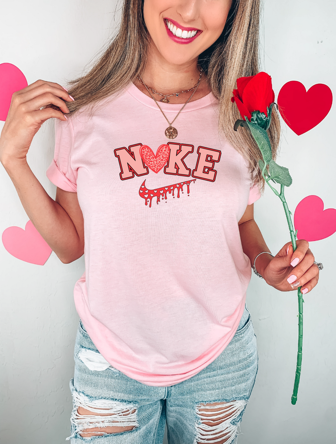 Unisex Valentines Nke Shirt