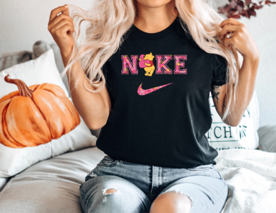 Valentines Pooh Couple Shirt