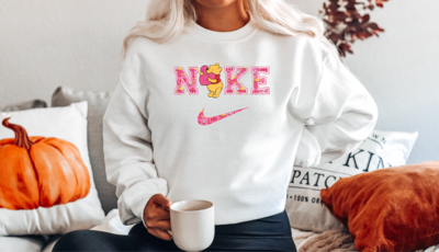 Valentines Pooh Couple Sweatshirt