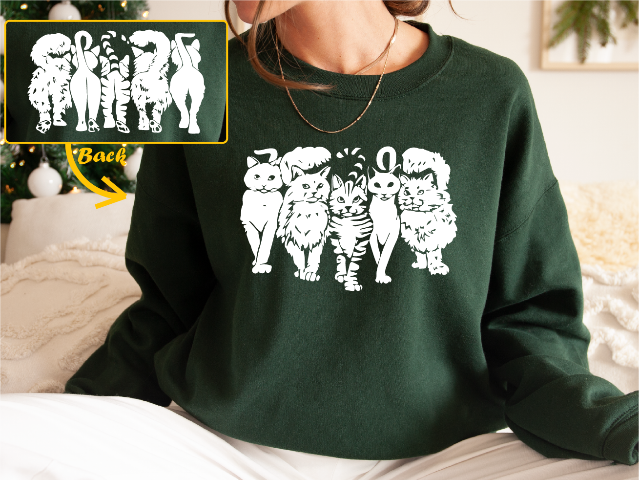 Linda Lorry Cat Sweatshirt