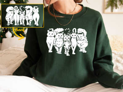 Linda Lorry Cat Sweatshirt