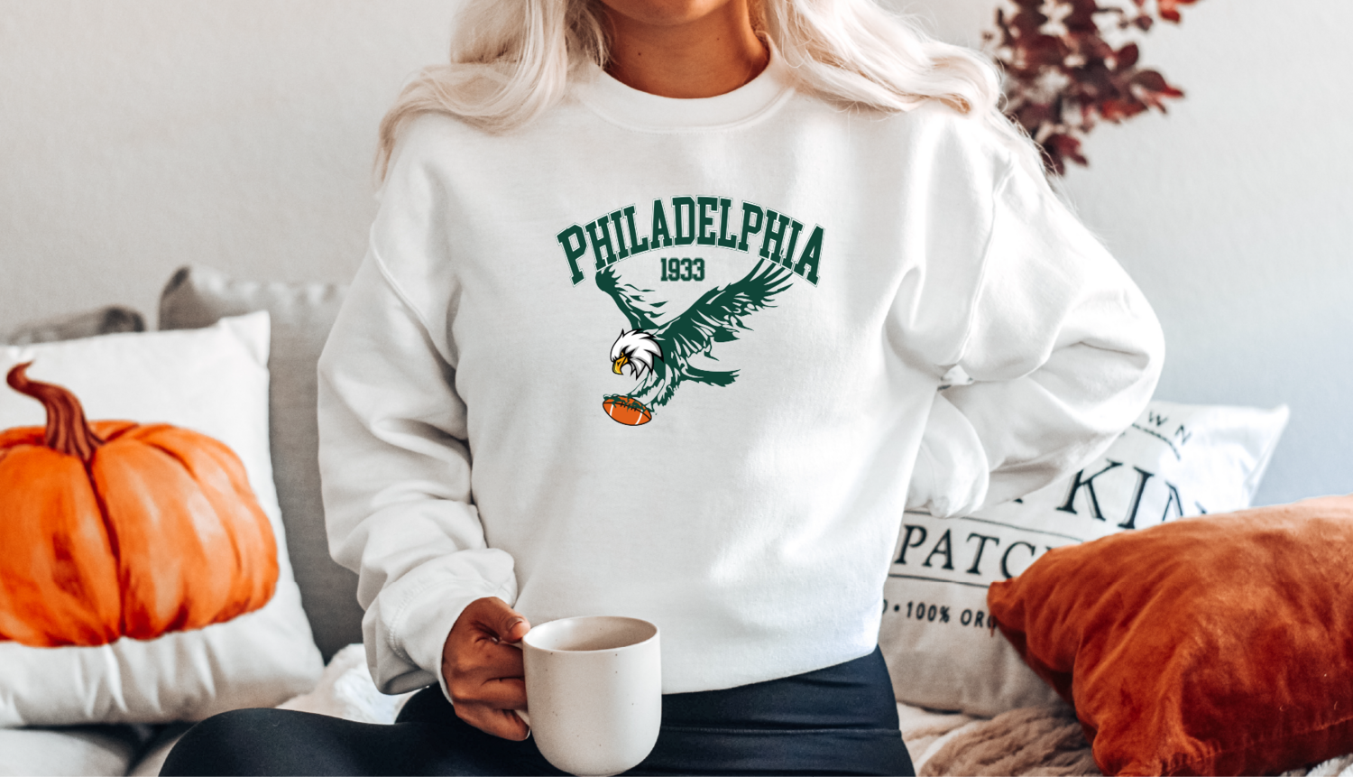Philadelphia Eagles Football Team Sweatshirt