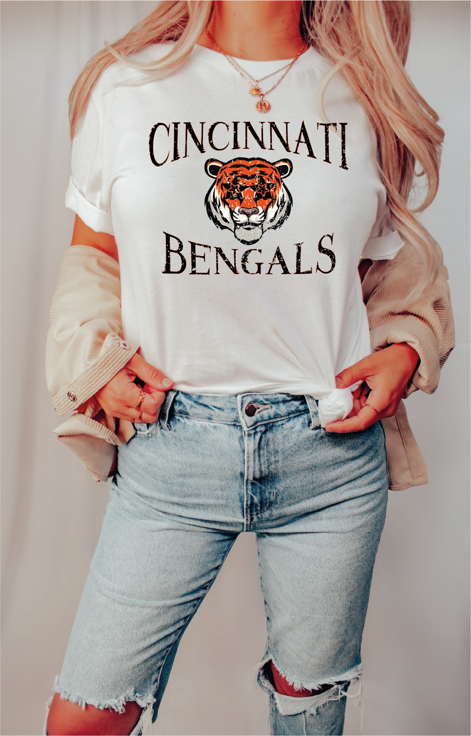 Cincinati Bengals American Football Shirt