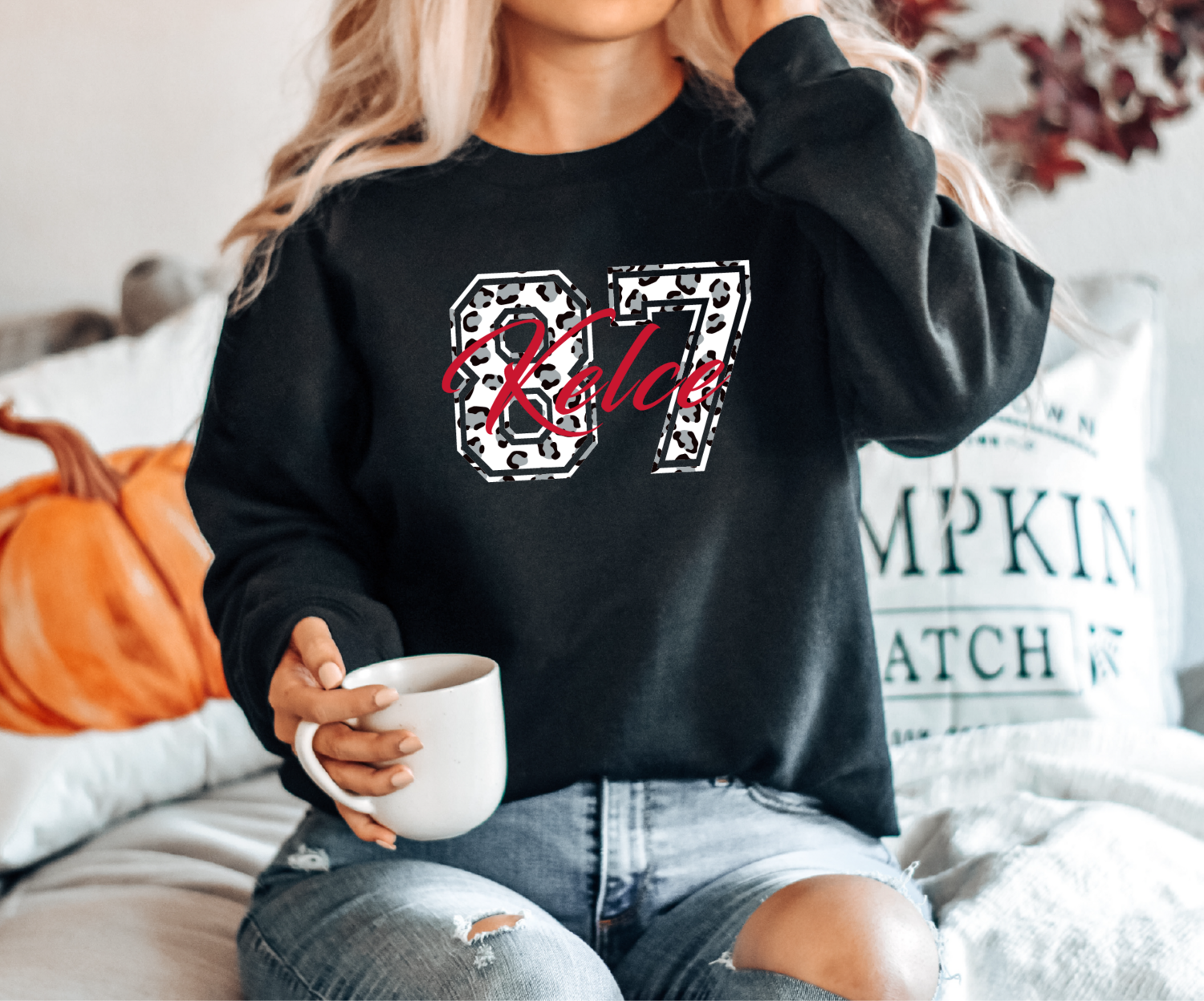 Kansas City Kelce Football Sweatshirt
