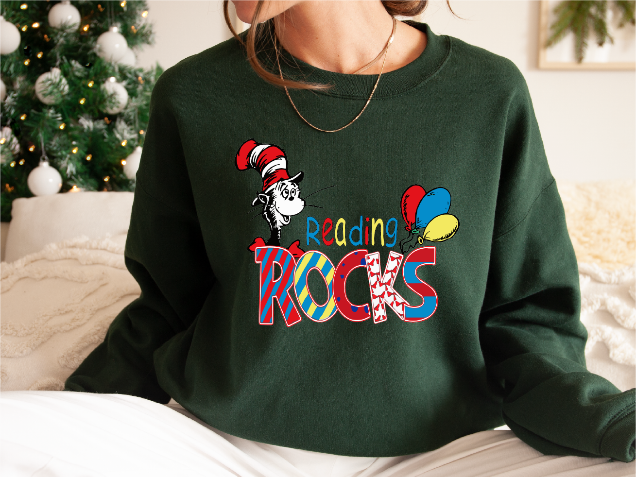 Dr Seuss Read Rocks Sweatshirt