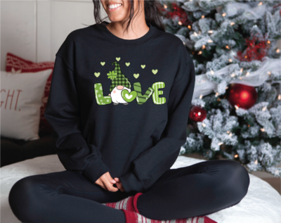 St Patrick Day Love Gnome Sweatshirt