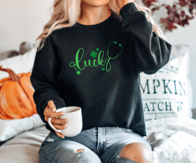 St Patrick Days Lucky Sweatshirt