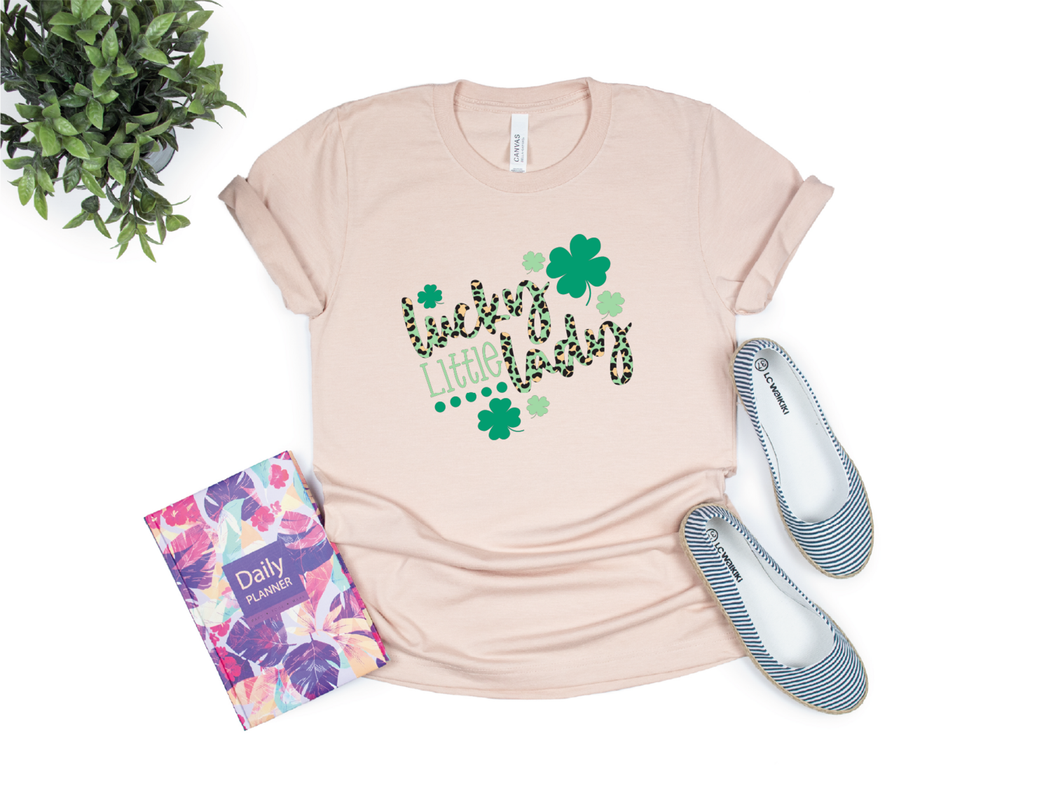 St Patrick Day Lucky Little Lady Shirt