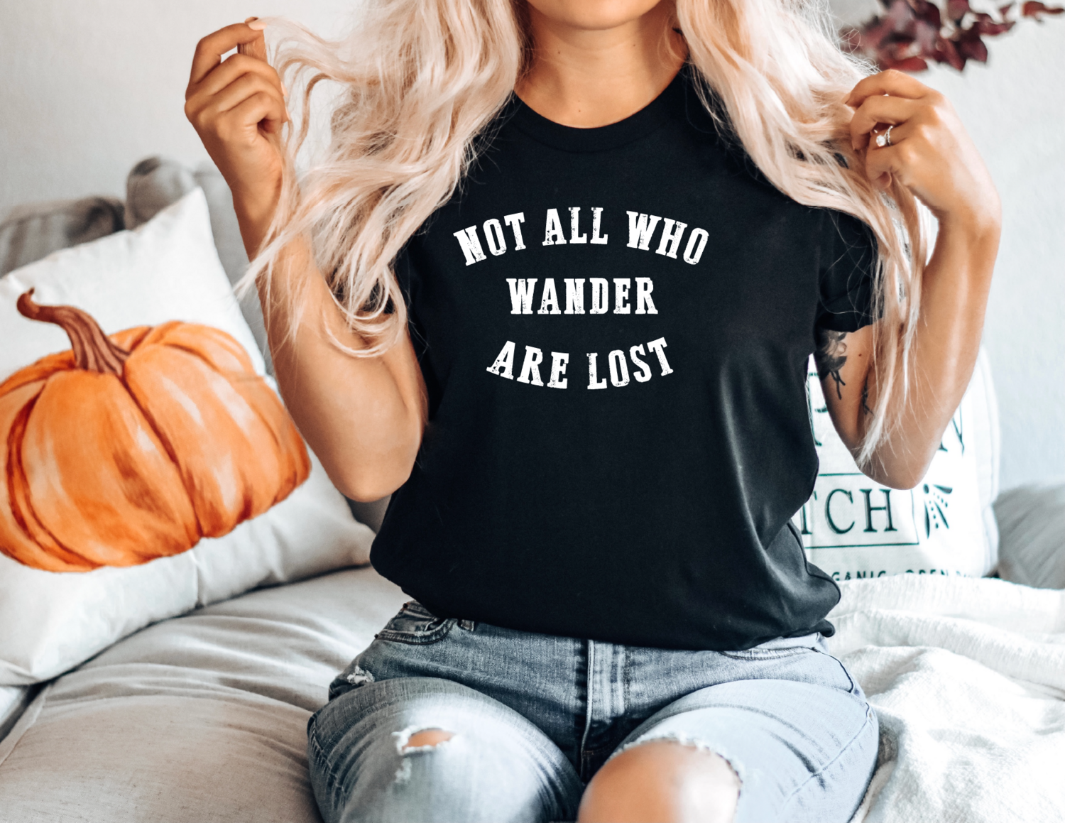 Not all who wander are lost Shirt