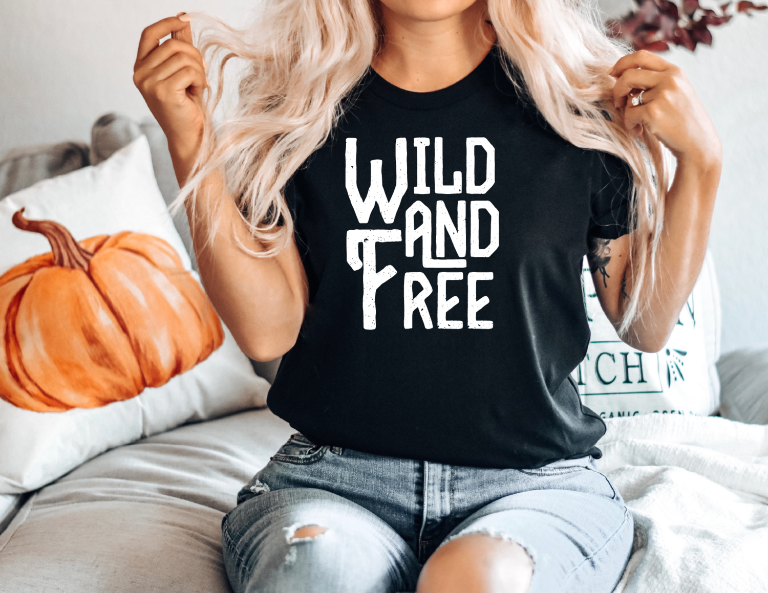 Wild and Free Shirt, Yoga Shirt