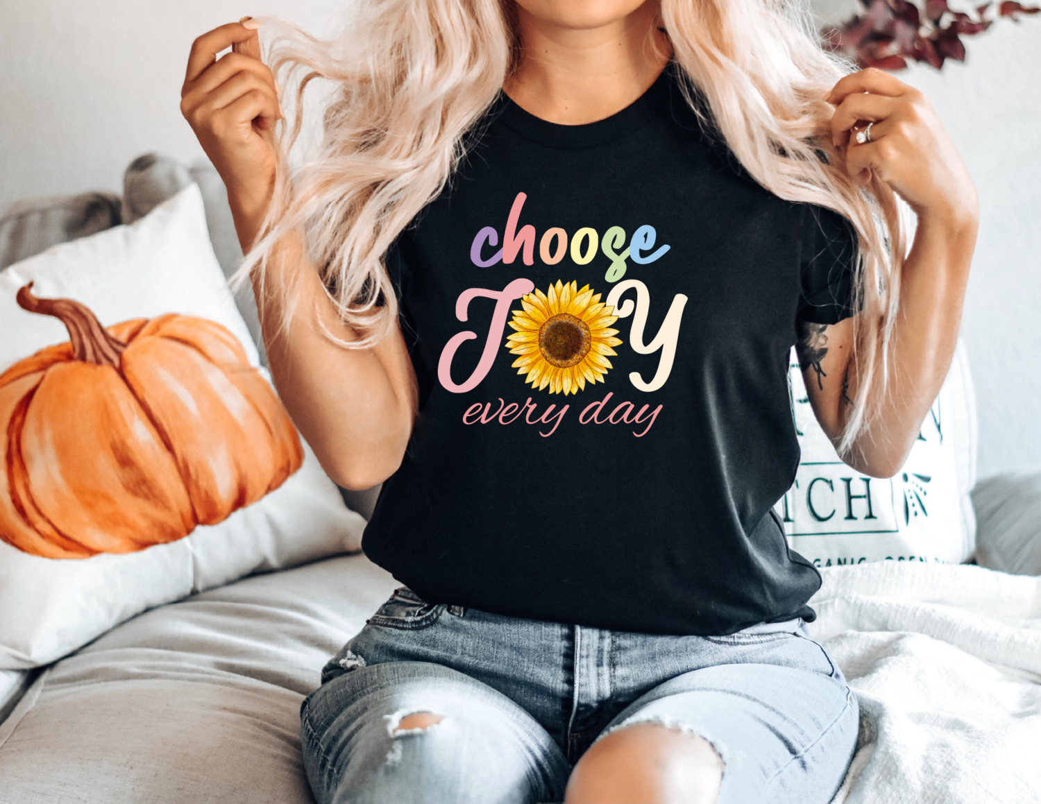 Inspirational Mom Shirt, Choose Joy Shirt