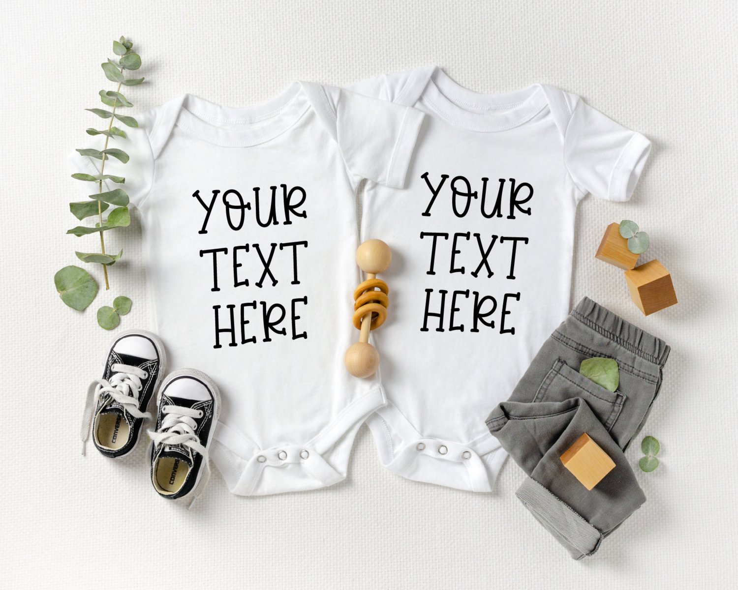 Personalized Baby Onesie, Create Your Own Bodysuit