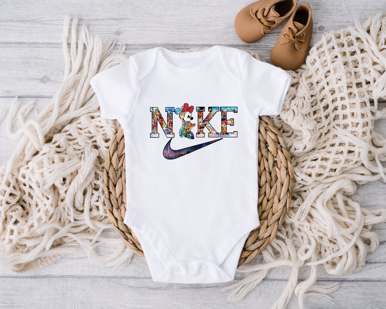Disney N1KE Cute Onesie and Toddler Shirt