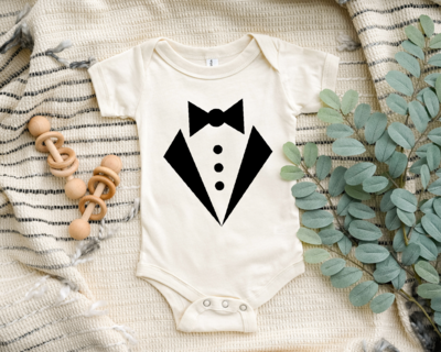 Tuxedo Onesie, Baby Funny Bodysuits