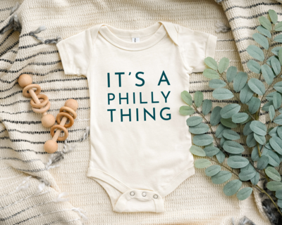 It&#39;s a Phılly Thing Baby Onesie