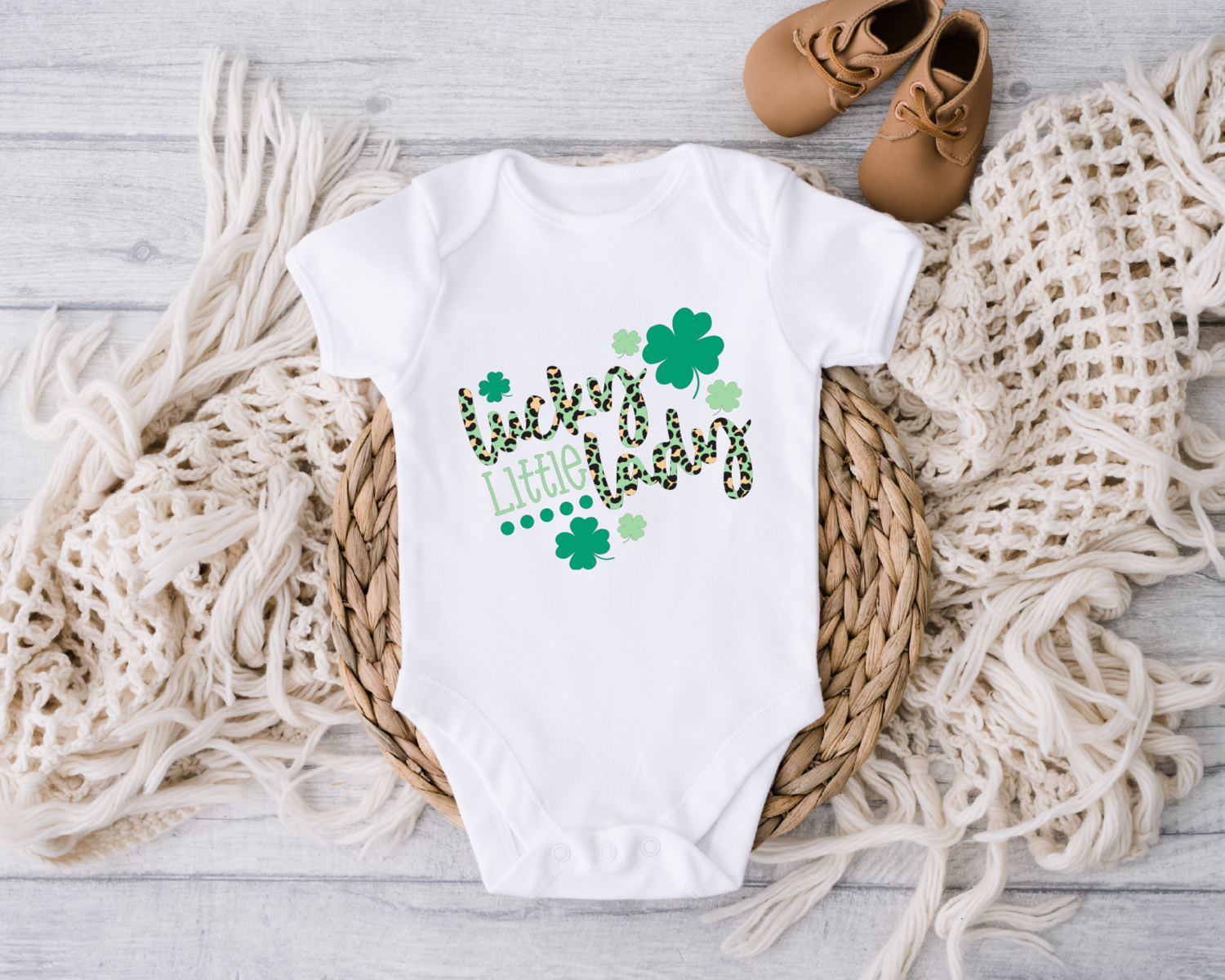 St Patrick Onesie, Lucky Little Lady Toddler Shirt