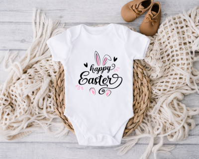 Happy Easter Day Baby Bodysuit