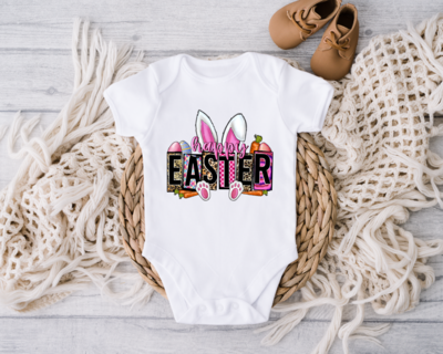 Happy Easter Day Baby Bodysuit