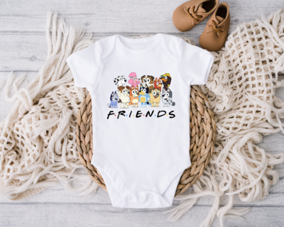 Bluey Friends Baby Onesie Bodysuit