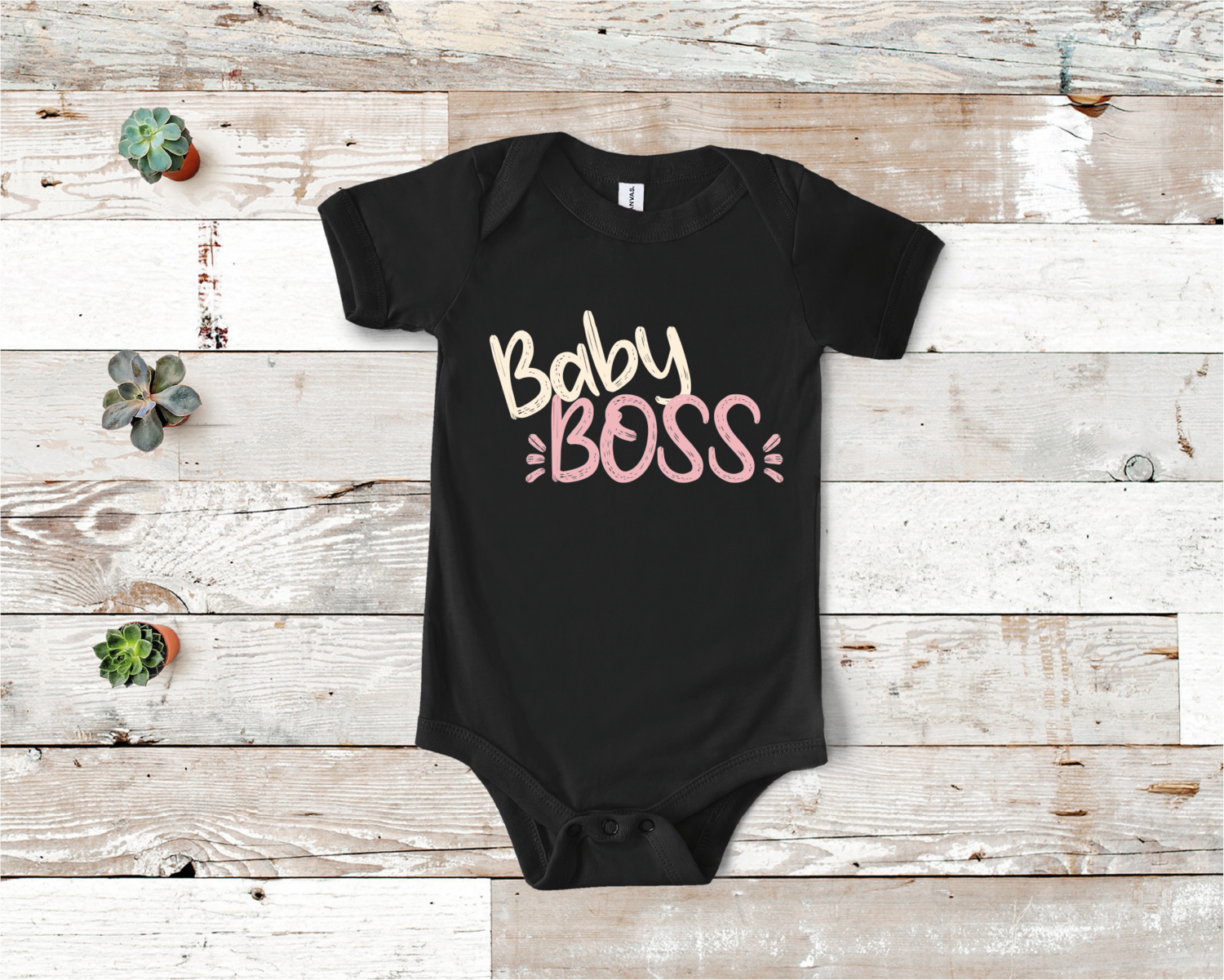 Baby Boss Onesie, Cute Baby Girl Bodysuit