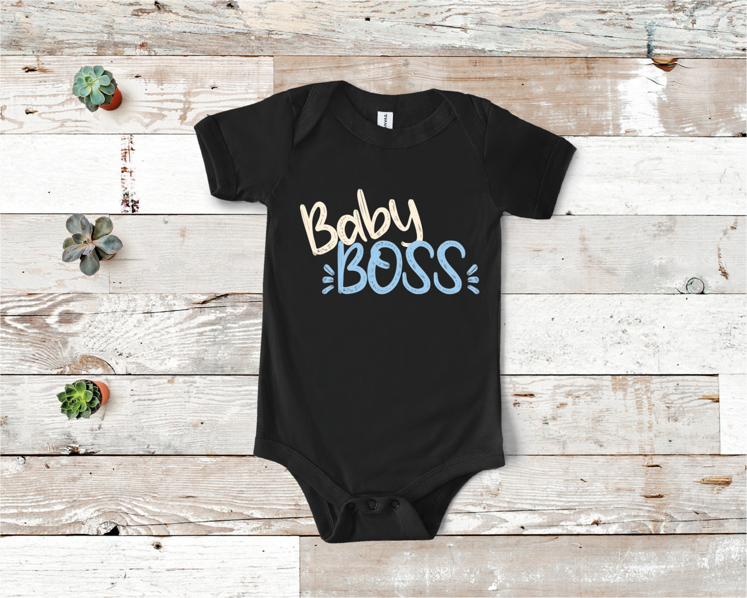 Baby Boss Onesie, Cute Baby Boy Bodysuit