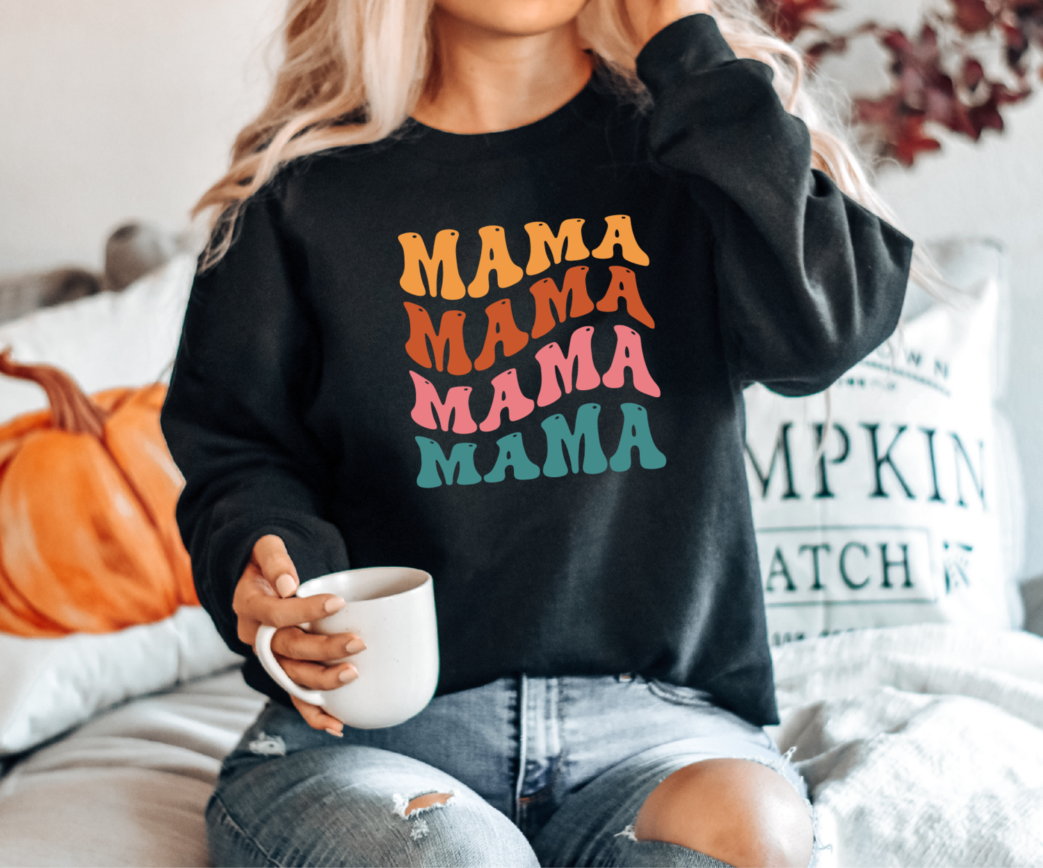 Mama Sweatshirt, Mother Hoodie, Mom Sweater, Gift For Mother