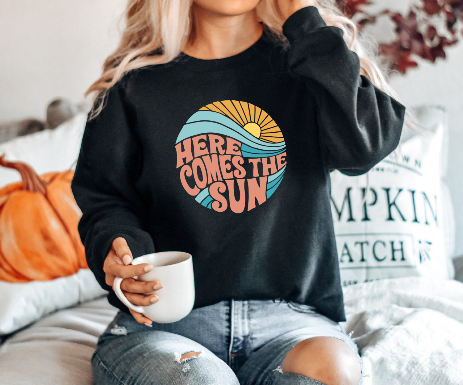 Here Comes The Sun Sweatshirt, Unisex Hoodie