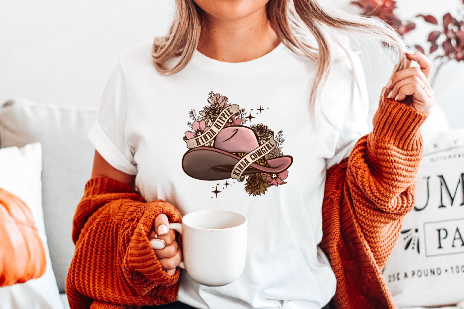 Cowgirl Shirt, Kinda Hippie Kinda Cowgirl