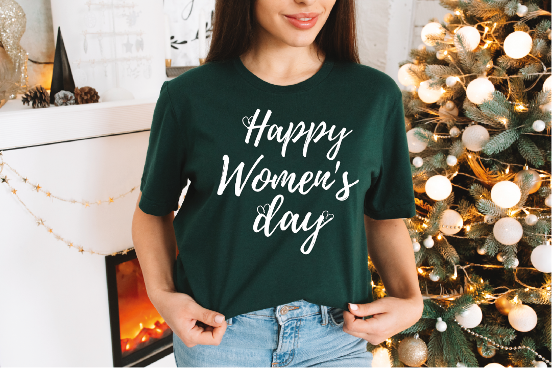 Happy Women's Day shirt, International Women's Day Tee, 8 March Tshirt