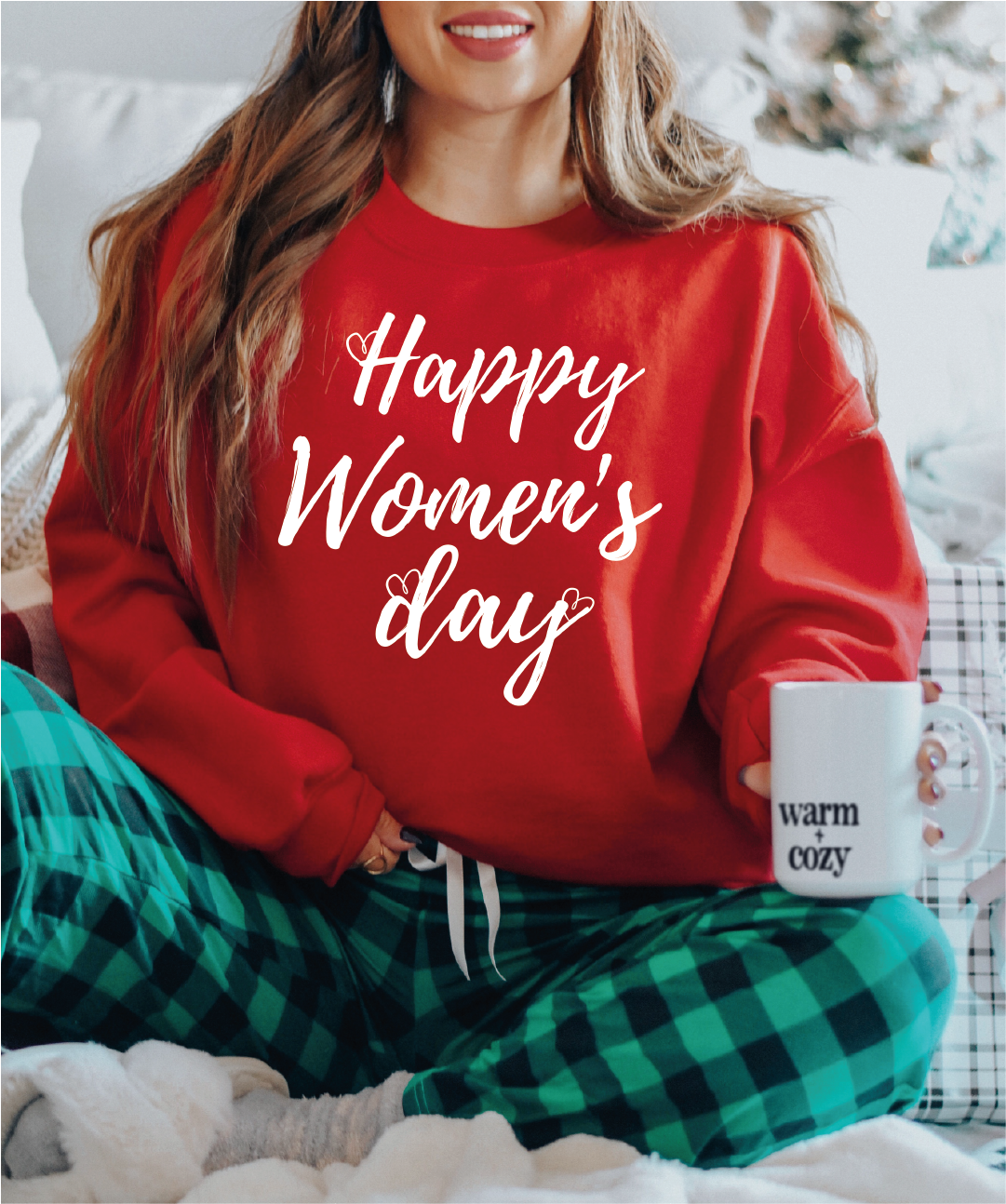 Happy Women&#39;s Day Sweatshirt, International Women&#39;s Day Hoodie, 8 March Sweater
