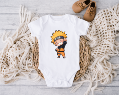Anime Toddler Shirt,Ninja Baby Onesie, Cute Baby Bodysuit, Anime Baby Onesie