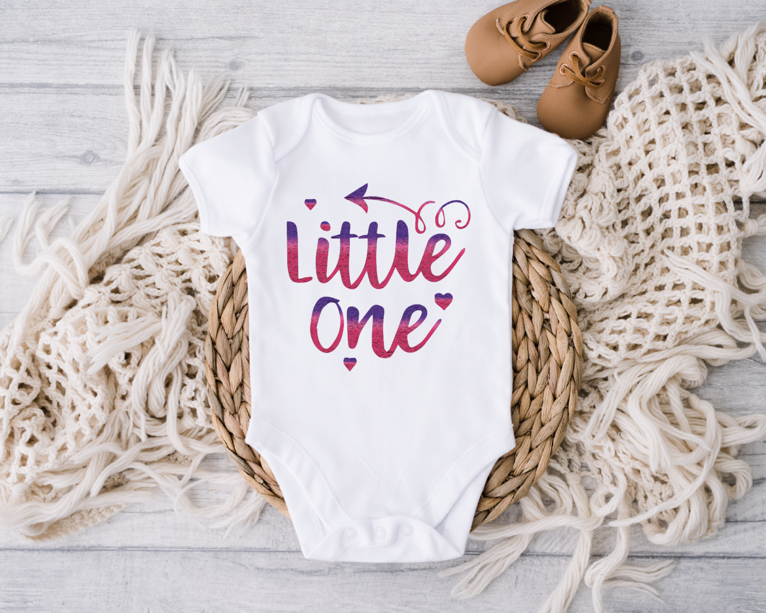 Little One Baby Onesie, Cute Baby Clothes
