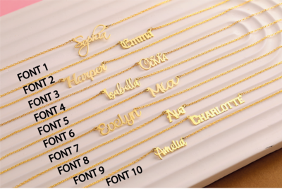 Custom Name Necklace, Personalized Name Necklace, Name Necklace, Dainty Necklace, Minimalist Necklace, 21st Birthday Gift For Her