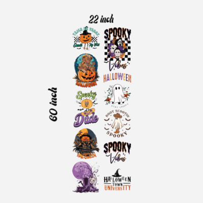 Ready to Press DTF Transfers New Halloween-3 Bundle
