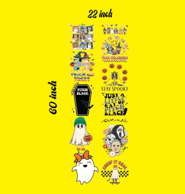 Ready to Press DTF Transfers Halloween-1 Bundle