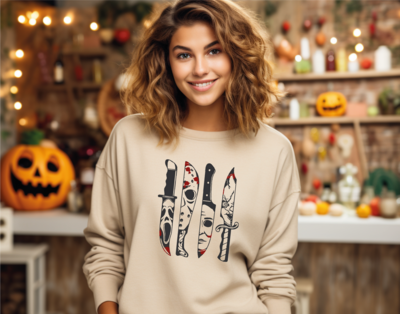 Horror Movie Characters Desing Sweatshirts