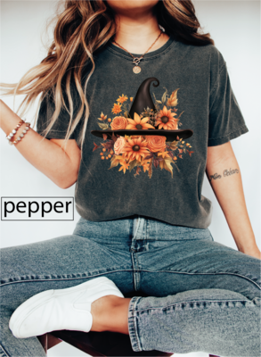 Fall Witch Hat Shirt, Halloween Witch Hat Shirt,