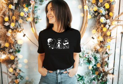 Ghost and Cat Shirt,